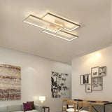 Plafoniere per Salone Moderne LED Geometriche - clowasit.com
