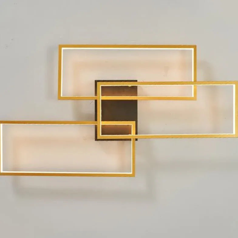 Plafoniere per Salone Moderne LED Geometriche - clowasit.com