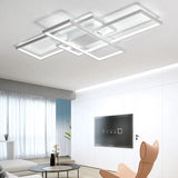 Lampada a sospensione led Stile Moderno Rettangolare - clowasit.com