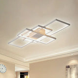 Lampada a sospensione led Stile Moderno Rettangolare - clowasit.com