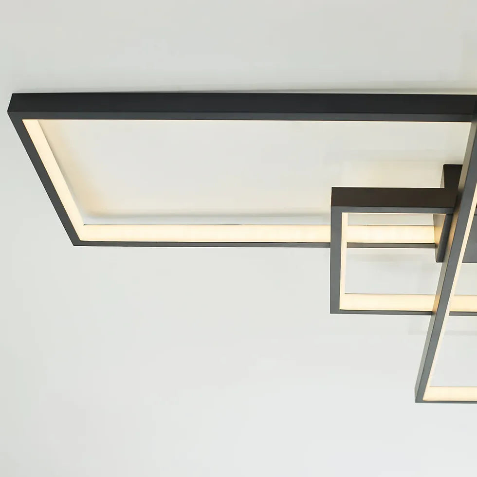 Lampada a sospensione led Stile Moderno Rettangolare - clowasit.com