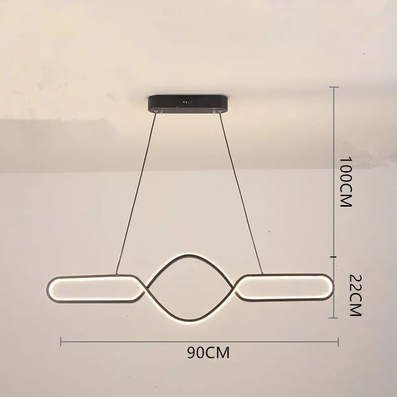 Lampadario Lineare per Sala da Pranzo - clowasit.com