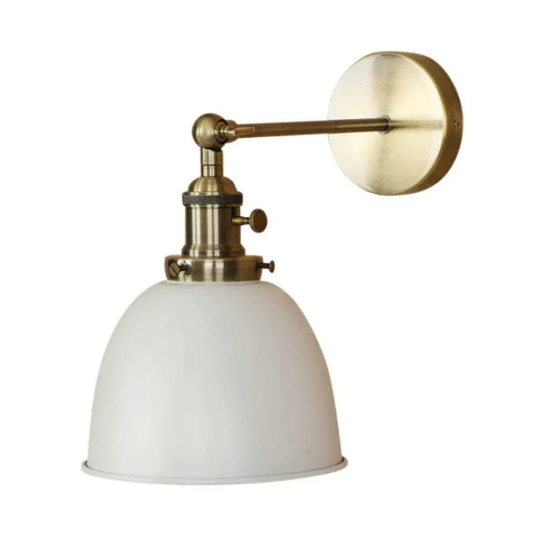 Applique vintage da parete a LED semi-ovale - clowasit.com