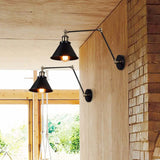 Applique da parete stile industriale nero moderno - clowasit.com
