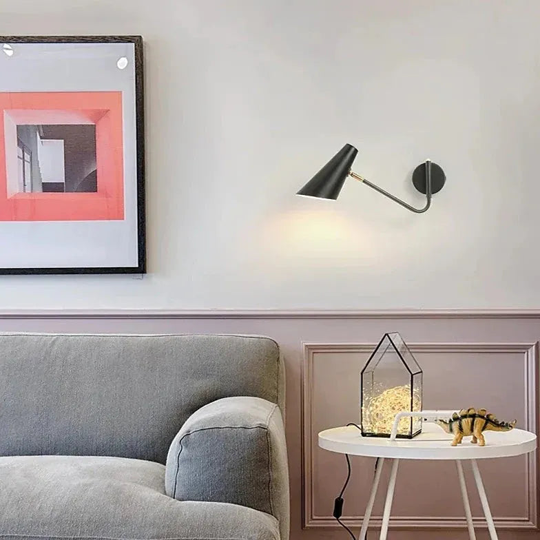 Faretti Nero Luce per Lettura in Salotto - clowasit.com