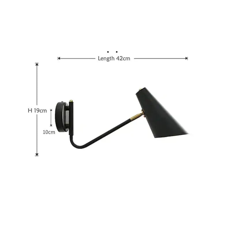 Faretti Nero Luce per Lettura in Salotto - clowasit.com