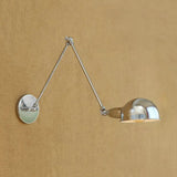 Applique Vintage Industriale Illuminazione Regolabile in Argento - clowasit.com