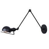 Lampada da lettura libro design nero regolabile - clowasit.com