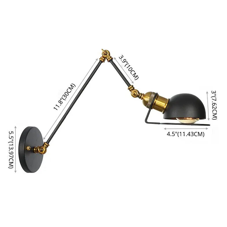Lampada da lettura libro design nero regolabile - clowasit.com