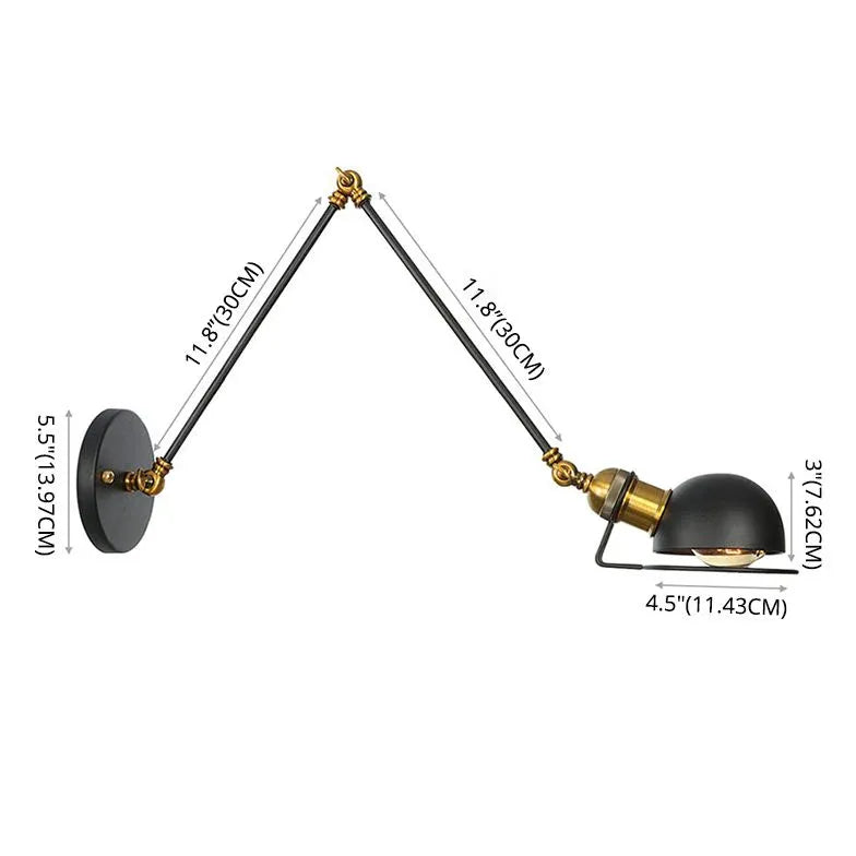 Lampada da lettura libro design nero regolabile - clowasit.com