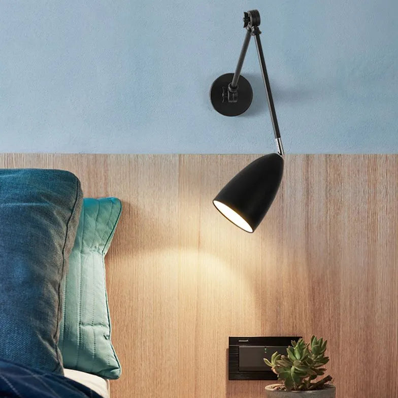 Applique Parete Camera Da Letto Nero Semplice - clowasit.com