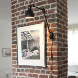 Applique da parete con spina regolabile industriale - clowasit.com