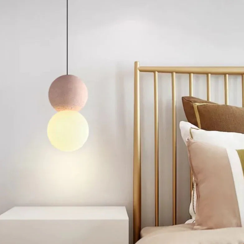 Lampadario moderno camera da letto sfera - clowasit.com