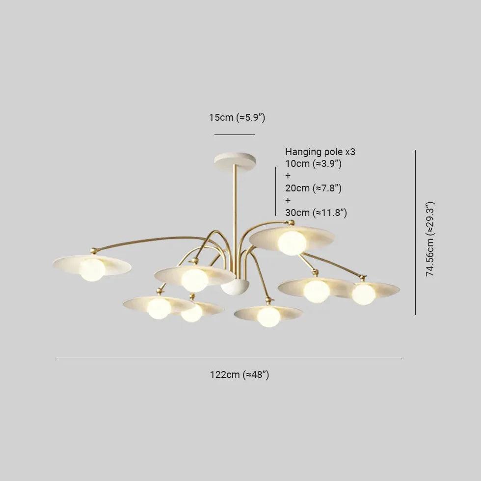 Lampadario Immagini elegante con struttura in metallo - clowasit.com