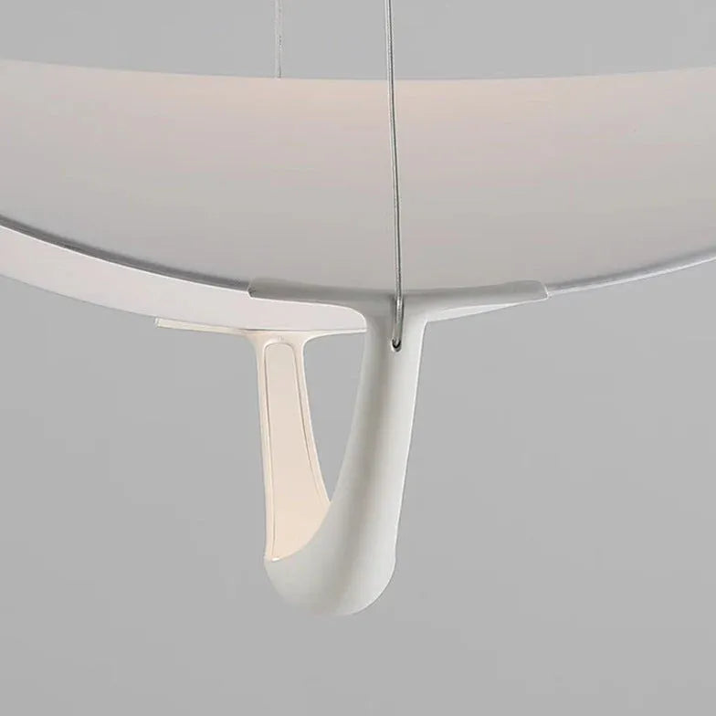 Lampadari a led moderni a soffitto bianco - clowasit.com