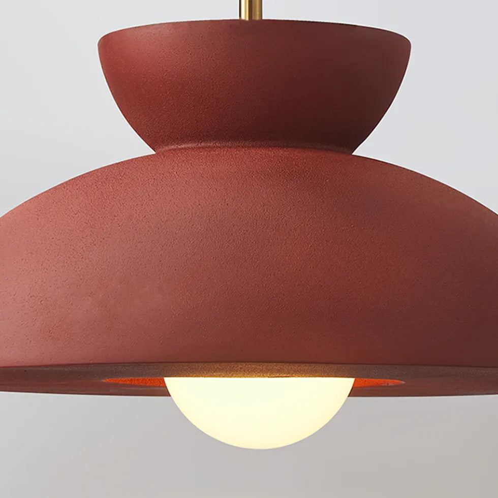 Lampadari Moderni Sala Pranzo Eleganza Rosso Opaco - clowasit.com