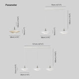 Copri Lampadario Quattro Livelli Alluminio Bianco - clowasit.com