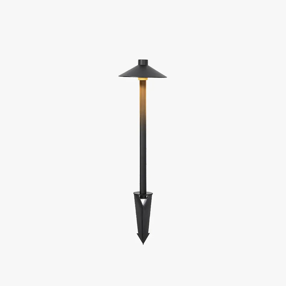 Lampada Palo Da Giardino Con Elegante Nero - clowasit.com