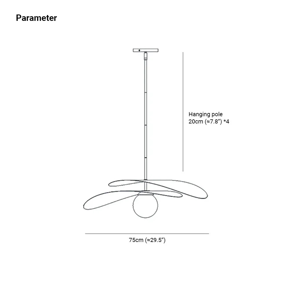 Lampadario LED soggiorno doppio colore design circolare - clowasit.com