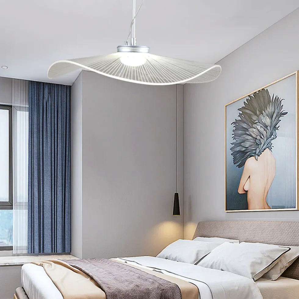 Lampadario Contemporaneo in Acrilico a Foglia - clowasit.com