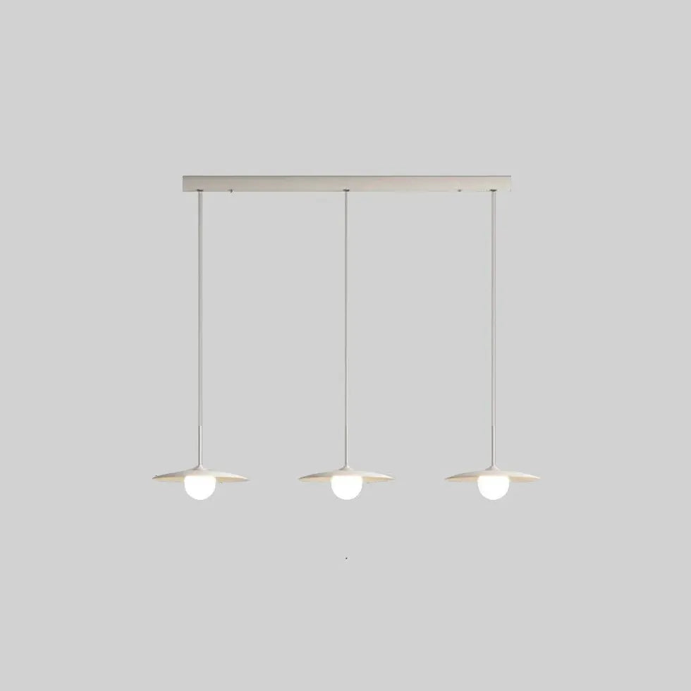 Lampadario Bianco Moderno Quattro Teste LED - clowasit.com