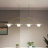 Lampadario Bianco Moderno Quattro Teste LED - clowasit.com