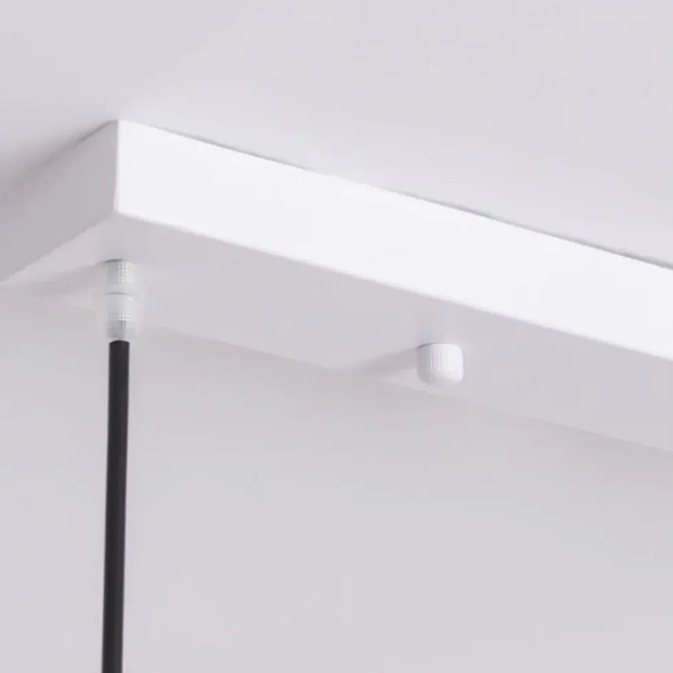 Lampadario Bianco Moderno Quattro Teste LED - clowasit.com