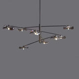 Lampadari moderni soggiorno led Stile elegante nero - clowasit.com
