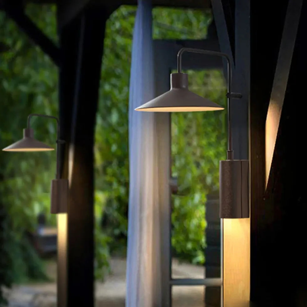 Luci da esterno incasso stile moderno conico - clowasit.com
