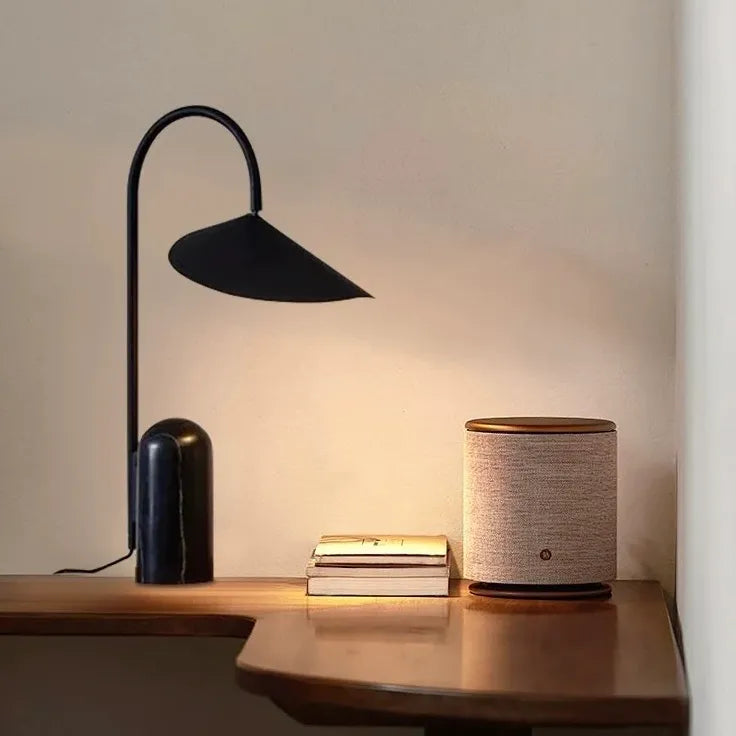 Lampada da Terra Nero Stile Moderno Ufficio - clowasit.com
