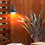 Lampadario Esterno Moderno Design Industriale A Ombrello - clowasit.com