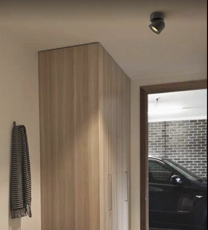Lampada LED da Soffitto Rotante Design 3D Creativo