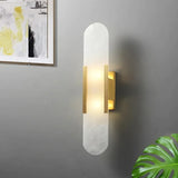 Elegante applique in alabastro ovale - clowasit.com