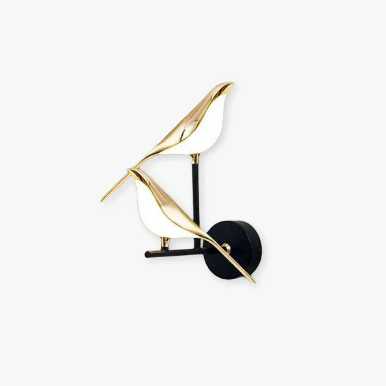 Applique da parete classico contemporaneo Uccelli Stile - clowasit.com