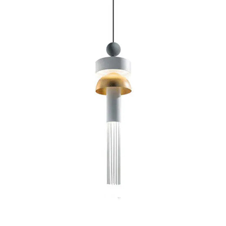 Lampadario Modernariato Con Dettagli Dorati - clowasit.com
