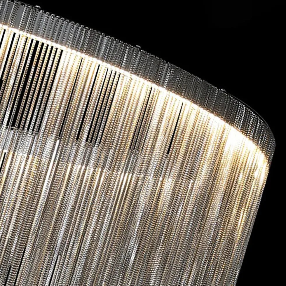 Applique da parete di lusso frange argento - clowasit.com