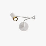 Faretto Orientabile Parete Nero Design Moderno LED - clowasit.com