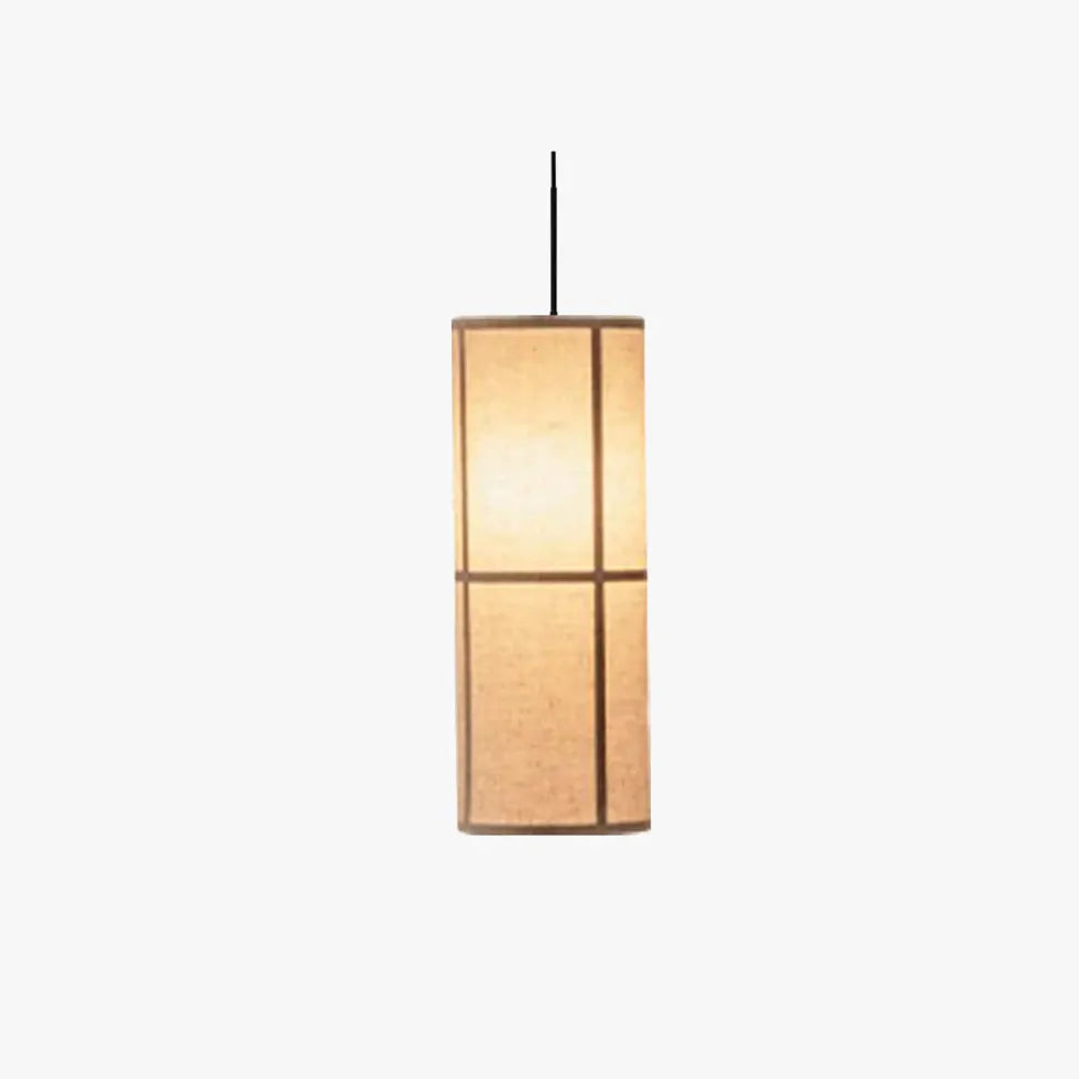 Lampadari moderni in tessuto trasparente cilindrico - clowasit.com