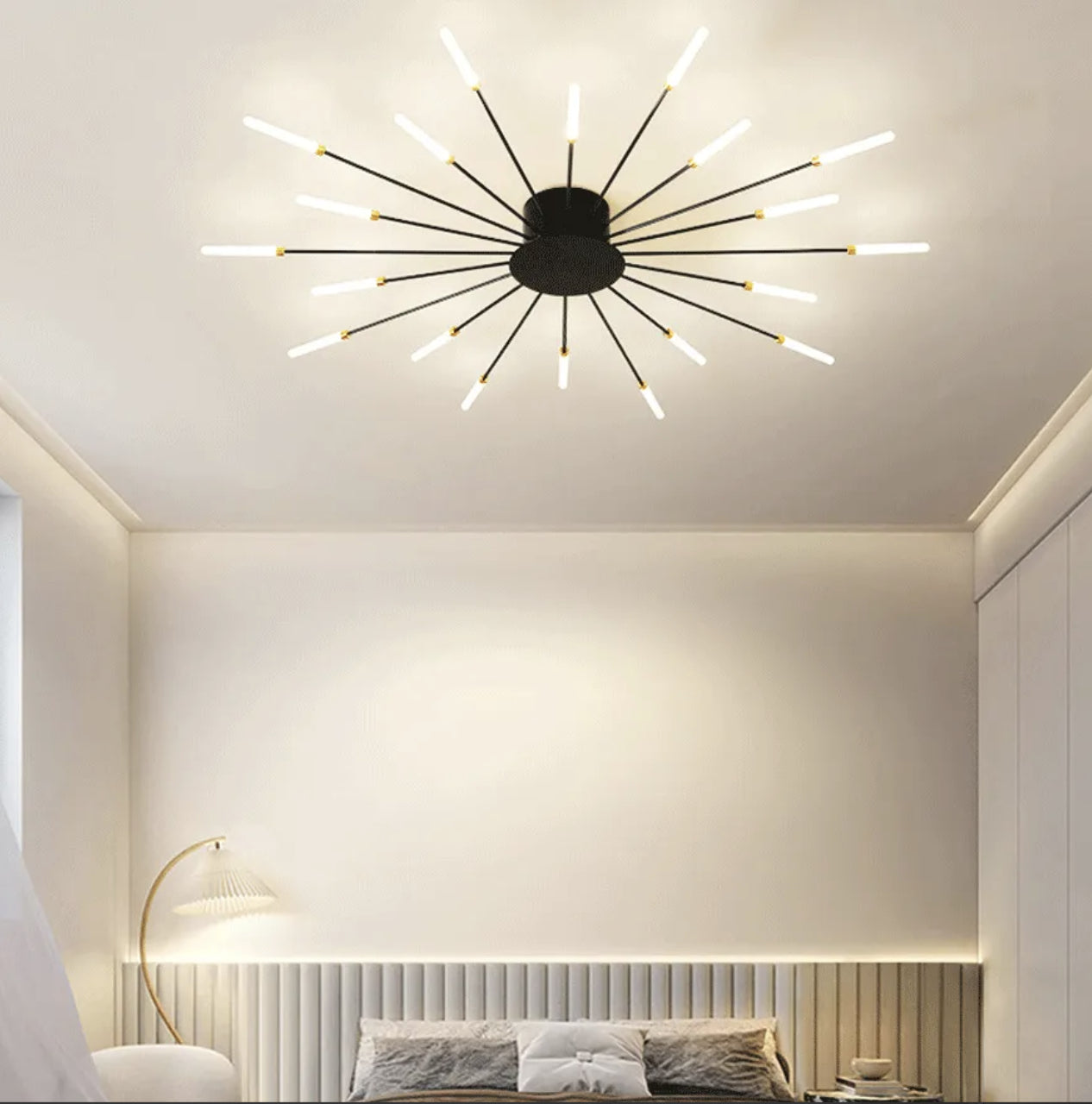 Plafoniera da Salotto LED Moderna Stile Fuochi d’Artificio
