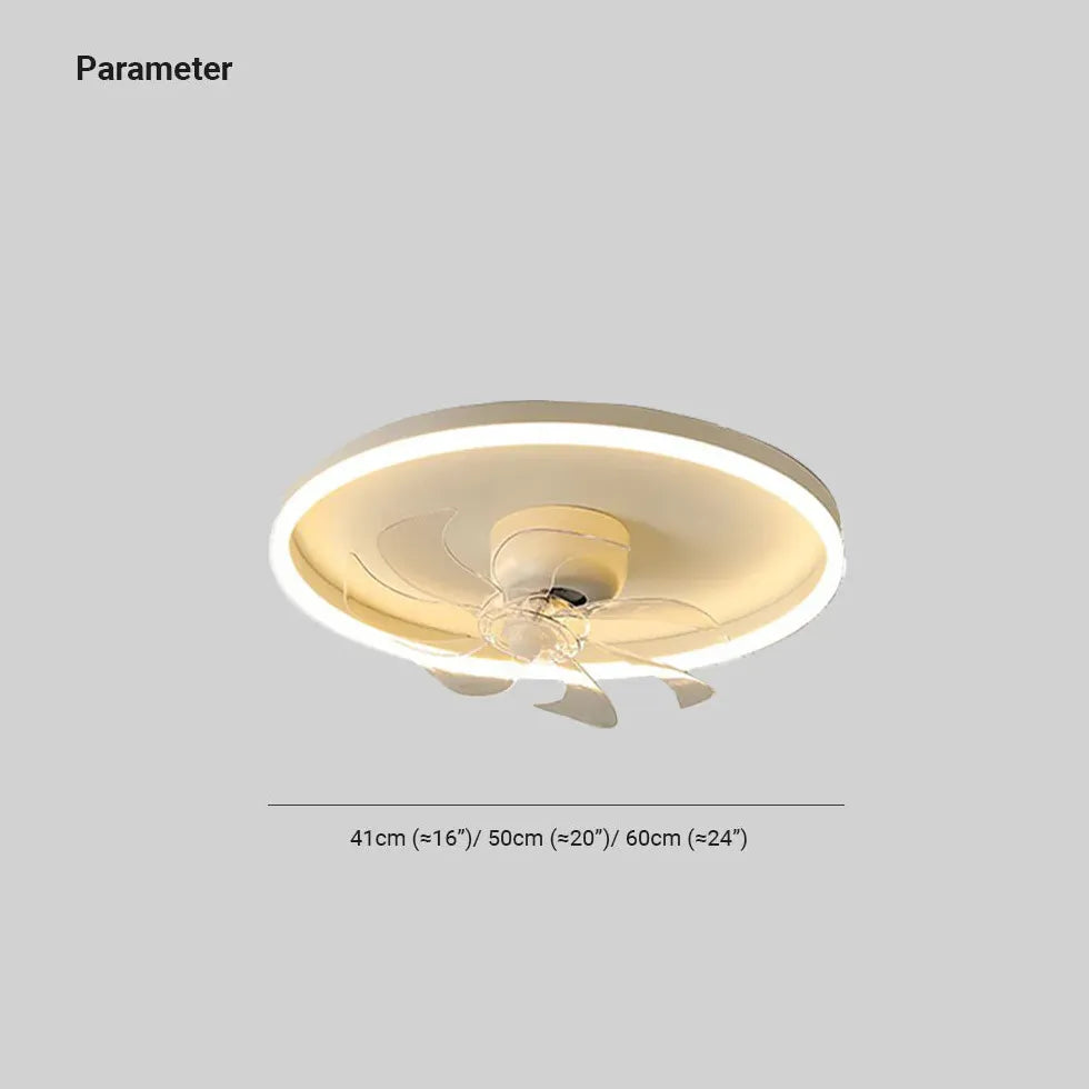 Vortice ventilatore da soffitto con luce LED - clowasit.com