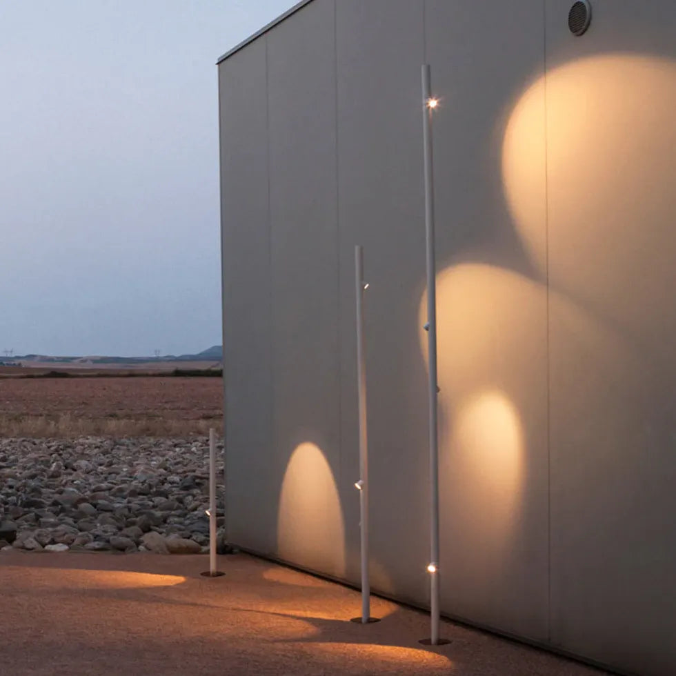 Lampade a led da terra Stile bamboo - clowasit.com