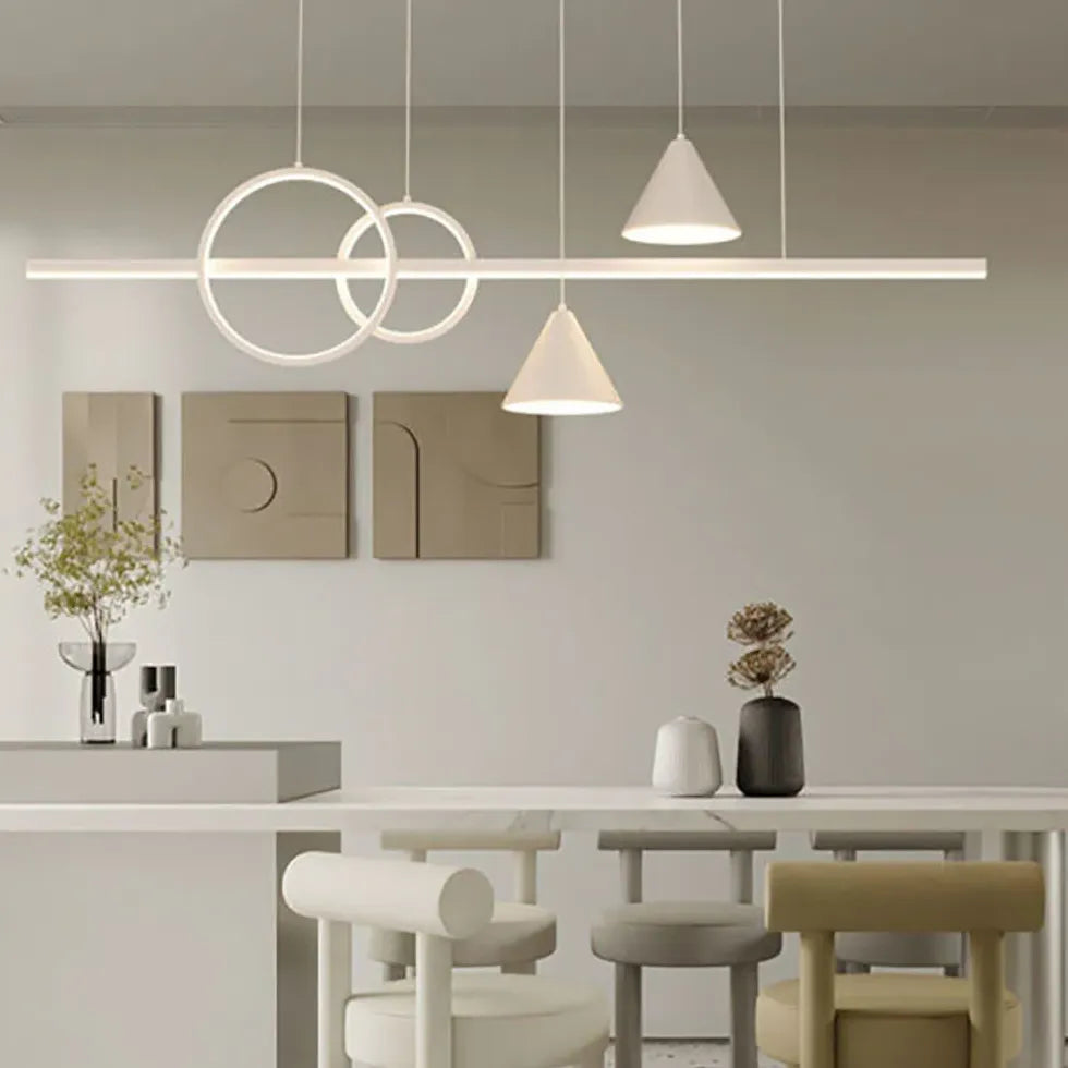 Lampadari moderni sala da pranzo Arte e Design - clowasit.com