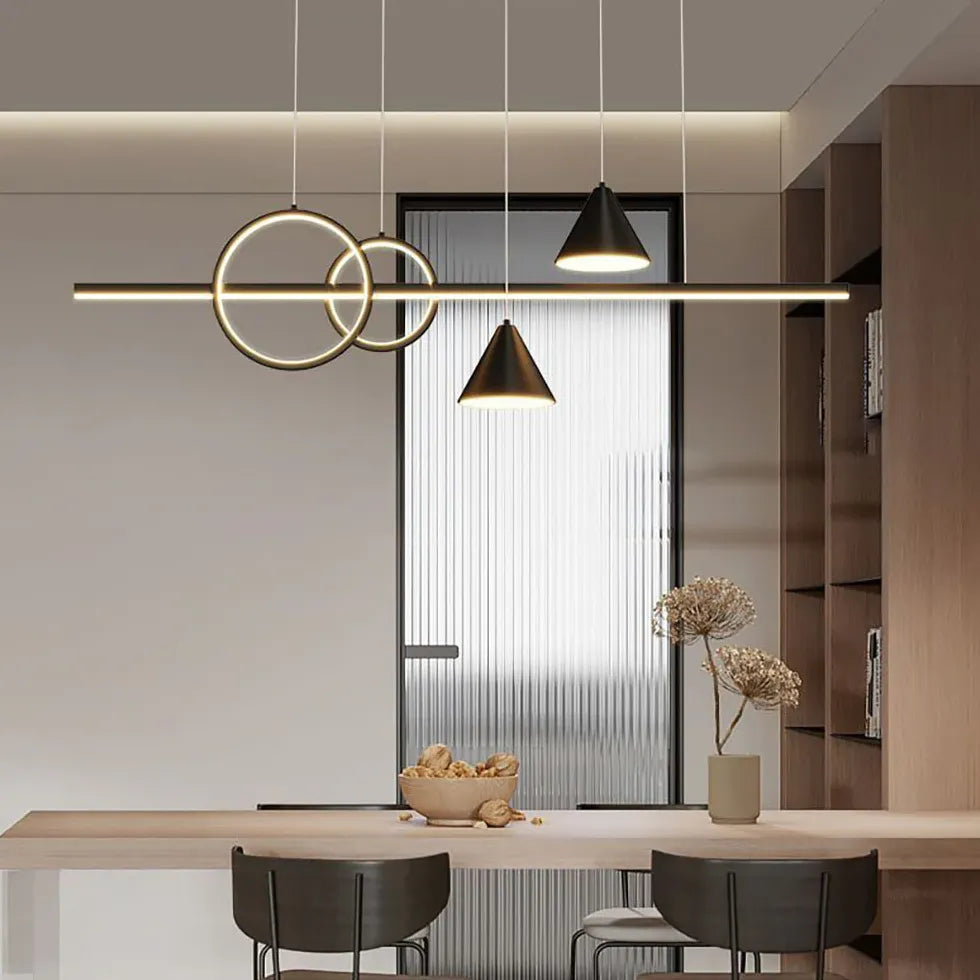 Lampadari moderni sala da pranzo Arte e Design - clowasit.com
