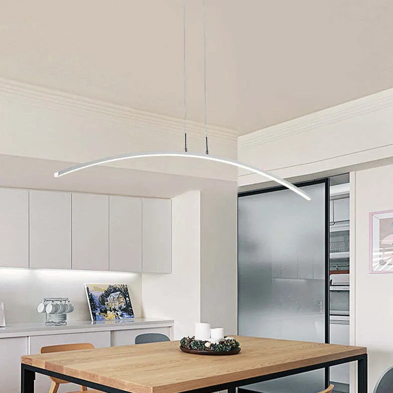 Lampadario Sala da Pranzo Moderna Design Arcuato - clowasit.com