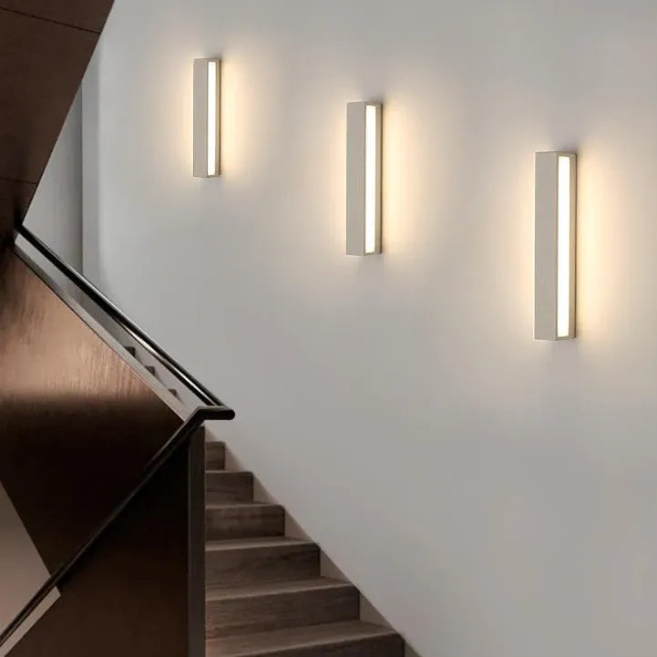 Applique per esterno doppia luce rettangolare moderno - clowasit.com