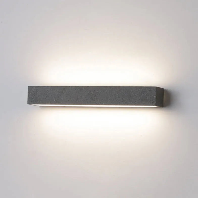 Applique per esterno doppia luce rettangolare moderno - clowasit.com