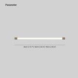 Applique da parete lunghe LED in alluminio - clowasit.com
