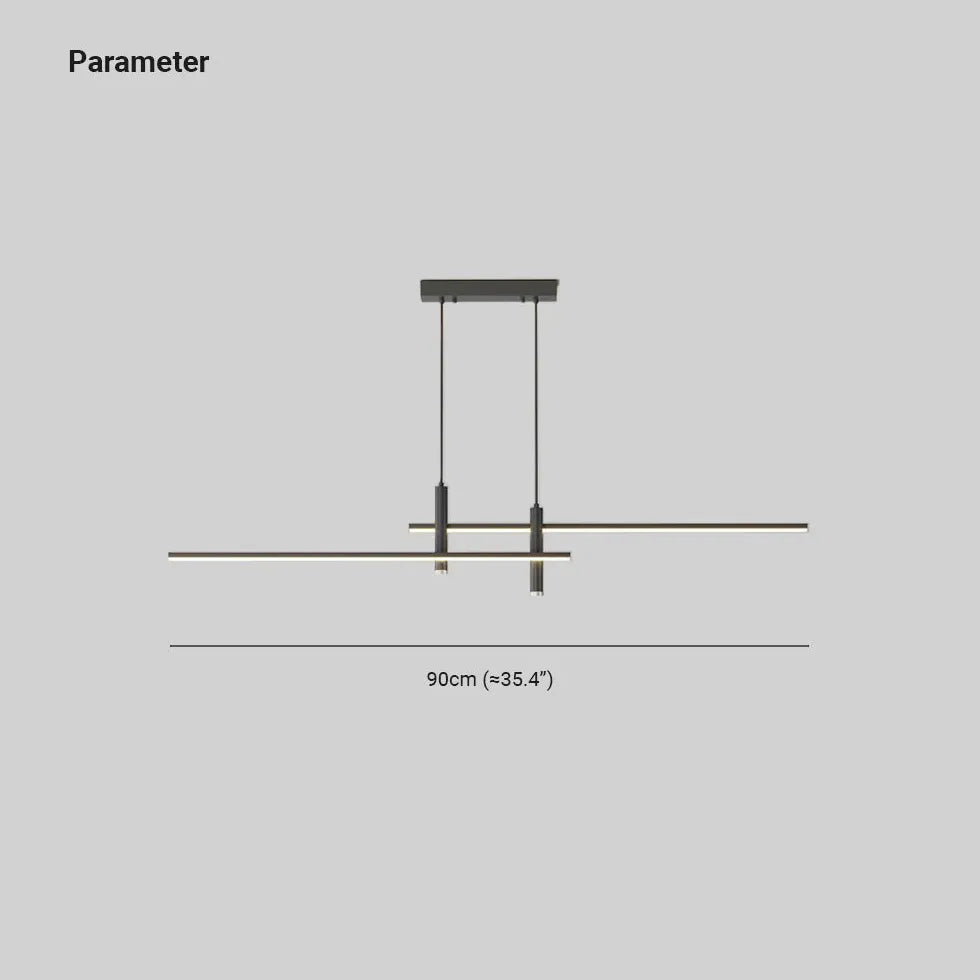 Semplice lampadario da ristorante a una linea - clowasit.com