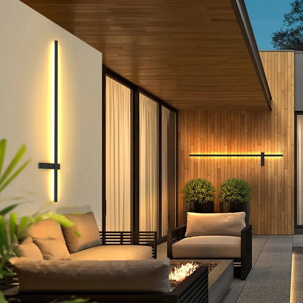 Luci da Esterno Design Linee Incrociate Eleganti - clowasit.com