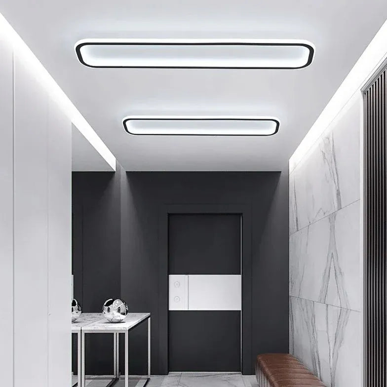 Plafoniera a Soffitto Rettangolare Sottile Minimalista - clowasit.com